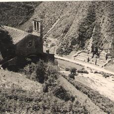 28) 1955 s.maria de libera e cimitero dall'appacino