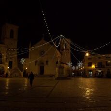 Falò Faoni Norcia festa ginestra piazza san benedetto