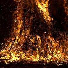 Falò Faoni Norcia festa ginestra piazza teatro accensione fuoco