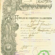 foglio di congedo fiore