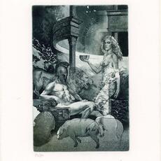 Hristo Hidenov BG Acquaforte Acquatinta Maniera nera 