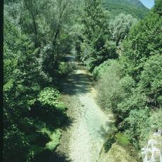 Norcia fraz. Biselli Fiume Corno da ponte Argentigli